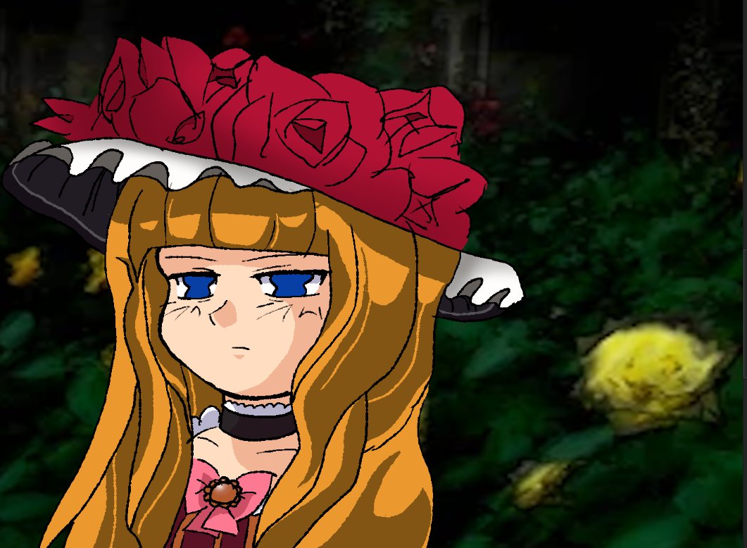manekisaurus's tweet photo. beato with her teachers hat ಥ_ಥ #beatrice #umineko https://t.co/slA31RbsX6