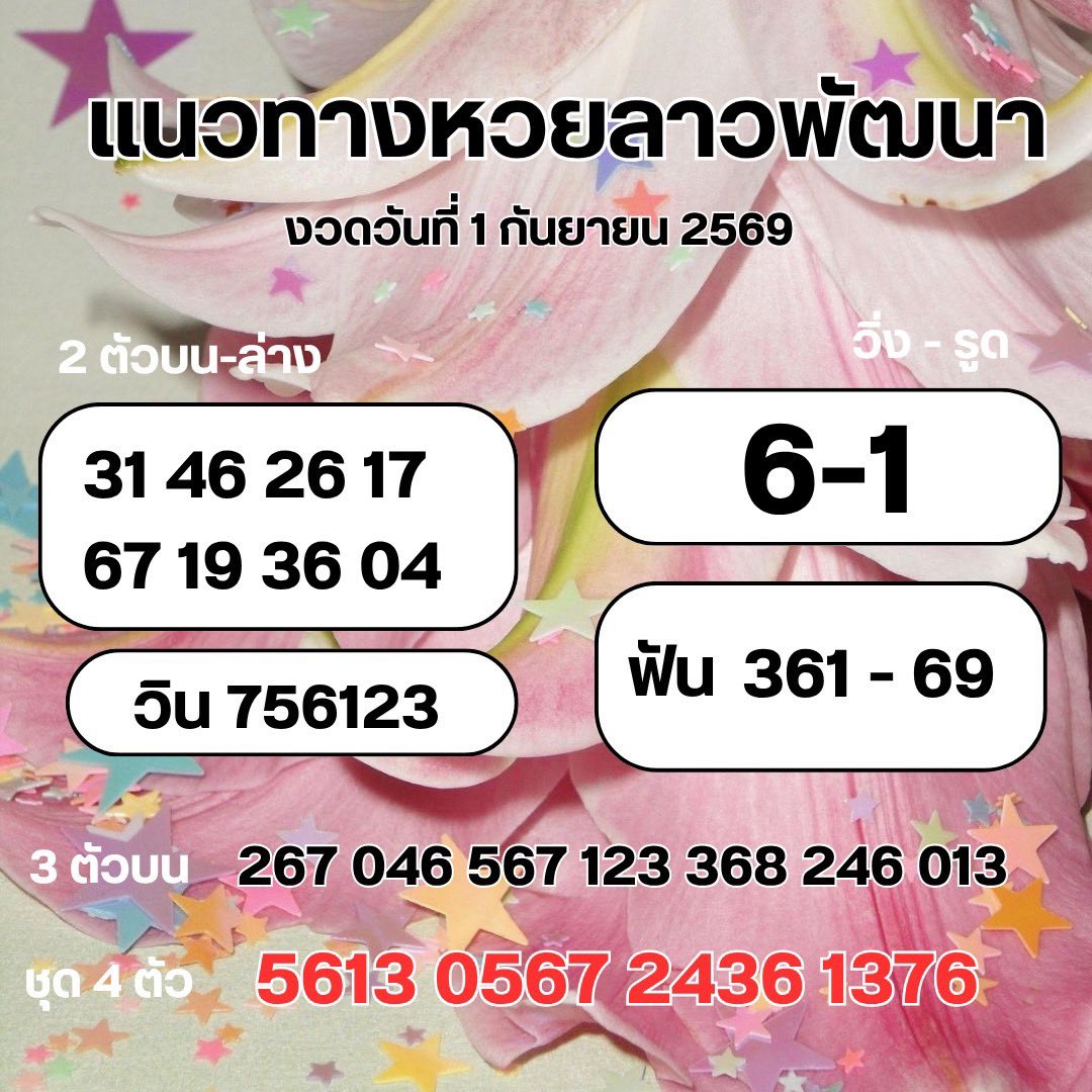 flowersdayhp's tweet photo. ลาวไม่พัฒนา 🇱🇦 01/09 #หวยลาว
จ่ายดี : https://t.co/0lApDC6Z8G
โชคเฮง : https://t.co/ghUWgpFcHf
เป๋าเงิน : https://t.co/h6vN4mchPp

‼️ไม่สนับสนุนให้เล่นการพนัน 
เป็นเพียงแค่แนวทางเท่านั้นค่ะ🙏🏻

#ลาวพัฒนา #หวยลาวพัฒนา https://t.co/AWQS1J8ErL