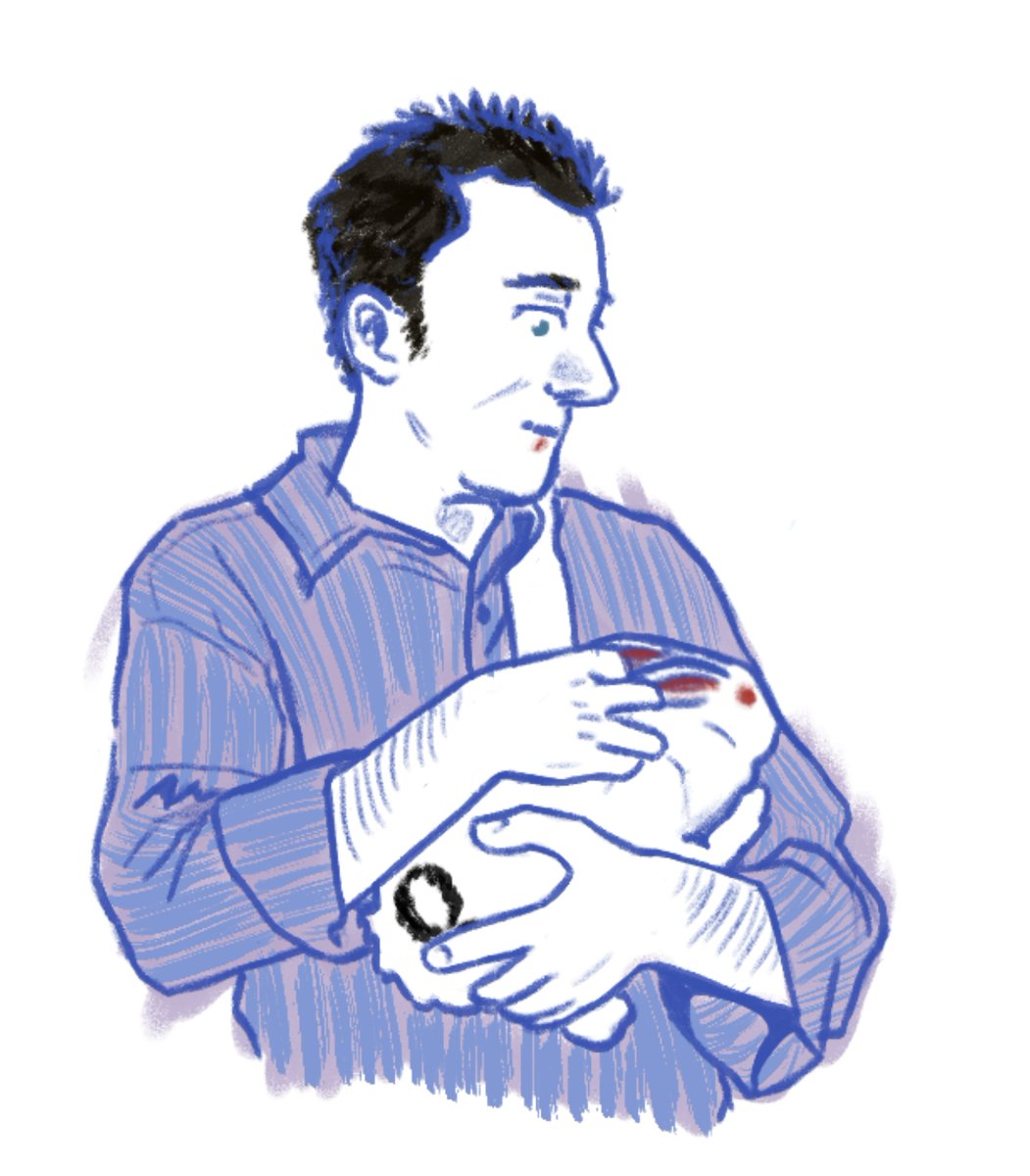 sekolasagna's tweet photo. Wanted to do a bit of drawing, either POI or Lost ; as long as Michael Emerson was in it. 🕺
Ben and his bunny.
#benlinus #lost https://t.co/IwRqrRUNvi
