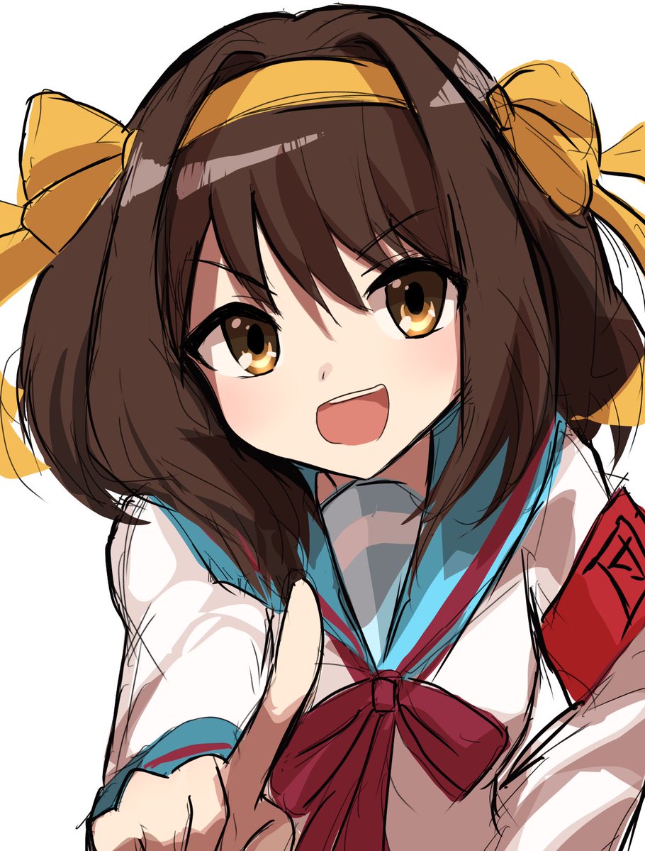 Tarutoozf8's tweet photo. #涼宮ハルヒの憂鬱 
ワンドロでハルヒ描きました！ https://t.co/ivKG4R7UGi