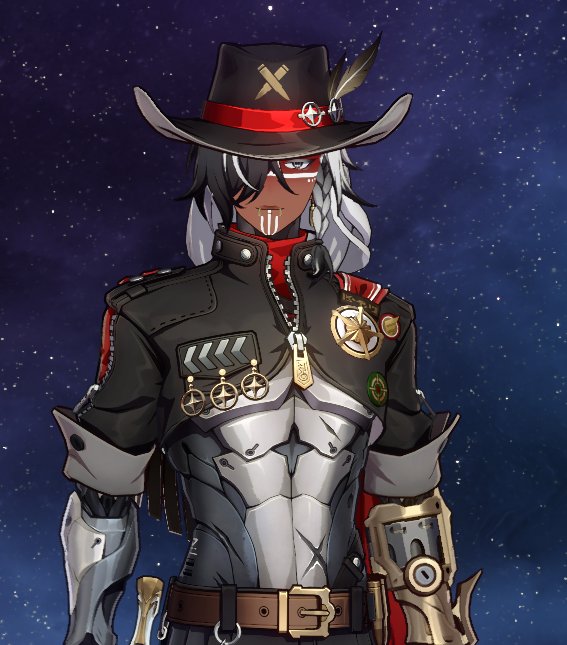 KippyWippyBlep's tweet photo. By now this mod is just canon to me 

#hsr #boothill https://t.co/5jmCIG0GLG