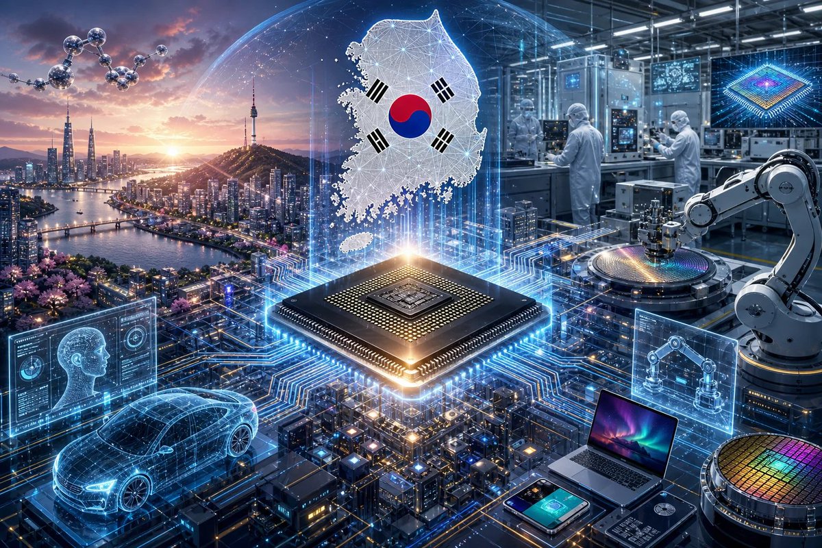 windowsforum's tweet photo. 🇰🇷 South Korea’s 2027–2031 chip plan is bigger than building fabs—it’s a bid to lock in AI, robotics and national tech leverage. Silicon Valley should probably read the memo.
https://t.co/fOYUEt36K7
#SupplyChain #SouthKorea #Semiconductors #AiChips #WindowsHardware https://t.co/ZAn3gmKuRg