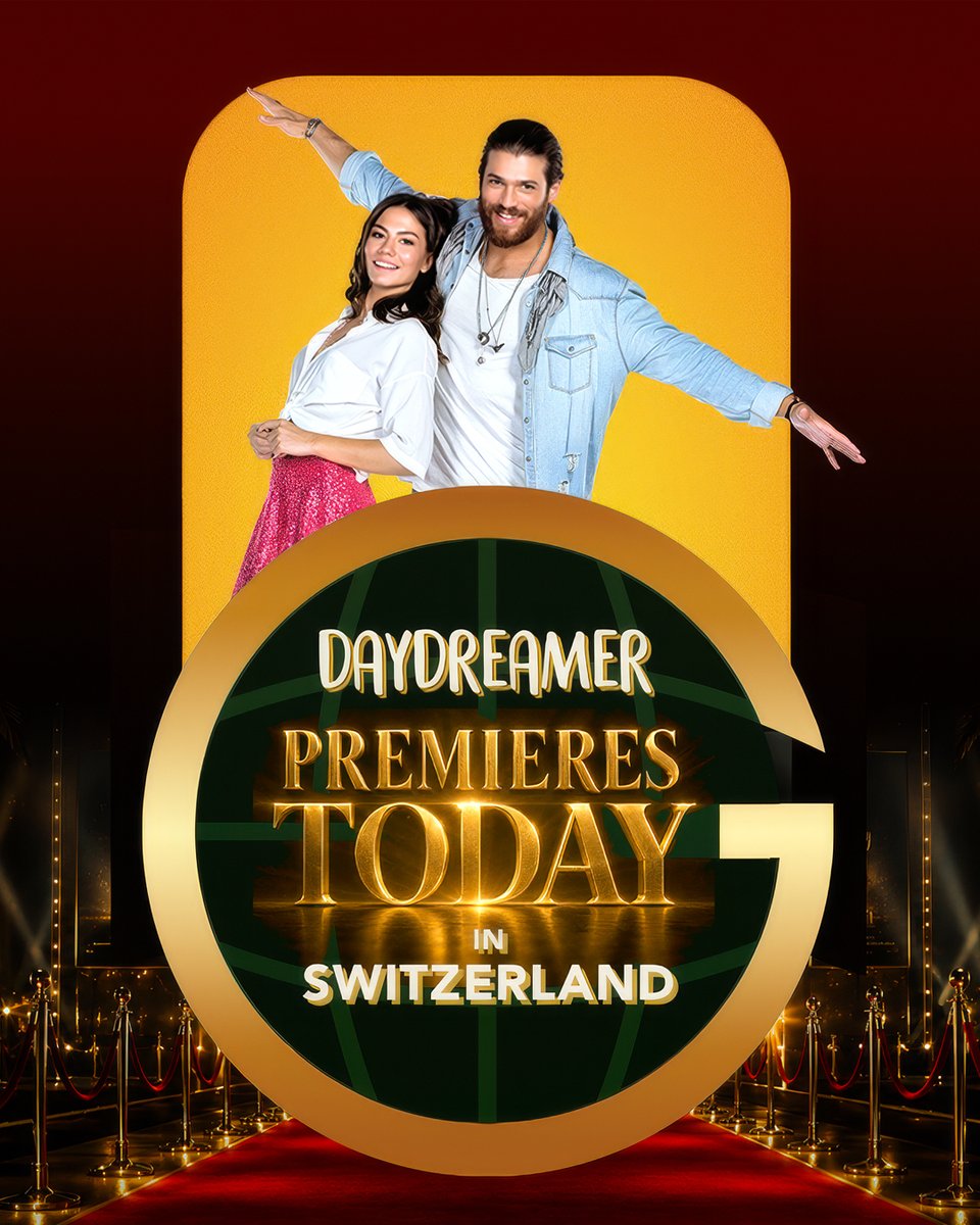 globalagency's tweet photo. The much-loved Daydreamer is ready to meet its audience in Switzerland!
Get ready for a captivating story filled with romance, laughter, and unforgettable moments. 💫 https://t.co/ypWnQz5nHR