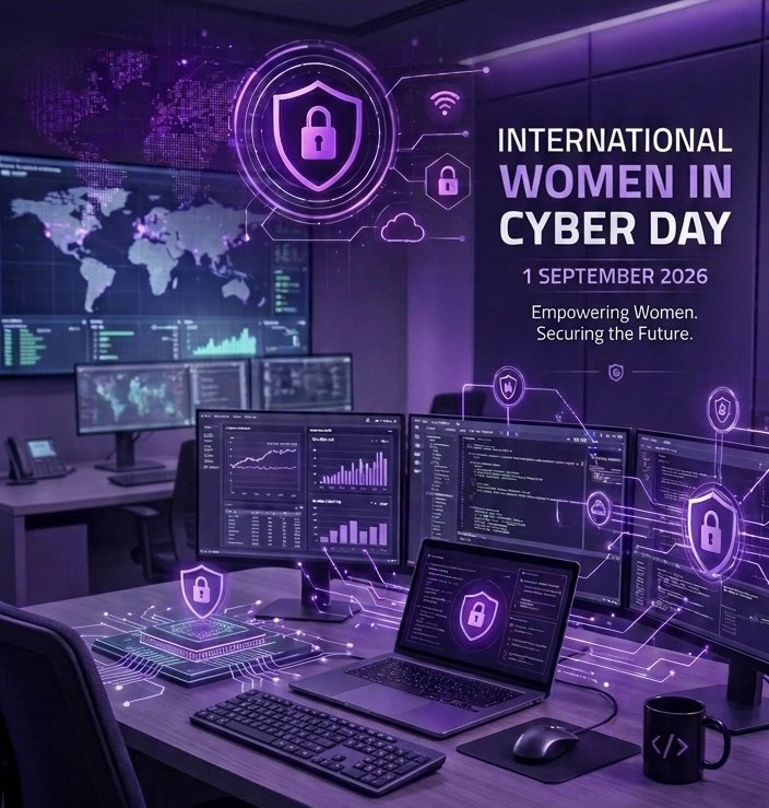 eeww_112's tweet photo. #اليوم_العالمي_للمرأة_في_الأمن_السيبراني 🛡️

المرأة السعودية لا تواكب التحول الرقمي فحسب، بل تساهم في حمايته وصناعة مستقبله. 🇸🇦

32% من القوى العاملة في الأمن السيبراني نساء. 👩🏻‍💻

فخورة بكوني جزءًا من هذا المجال. 💙

#WomenInCyber #IWCD #CyberSecurity https://t.co/WuMeZkFqNL
