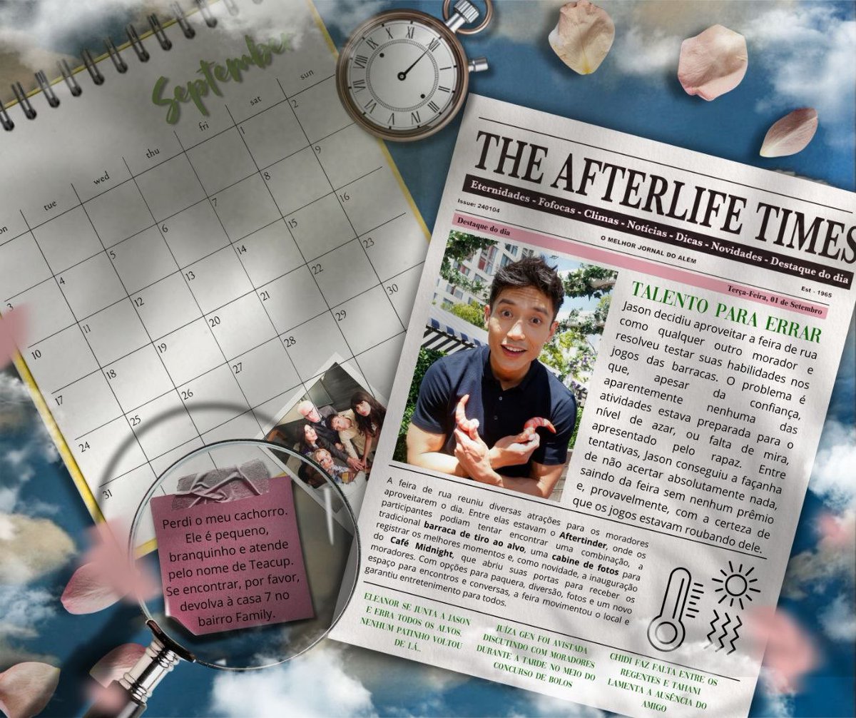 AFTERLFRP's tweet photo. ⠀⠀   ⠀
⠀⠀   ২ 📰 ₎   𝐄ı, 𝐉αnet!﹕jornαl locαl
⠀⠀precıso dα pre͟vısα̃o do dıα de hoje
 ⠀⠀ok, 𝐄leαnor, ınıcıαndo pesquısα...
⠀⠀   ⠀ https://t.co/xGanAQJ27Q