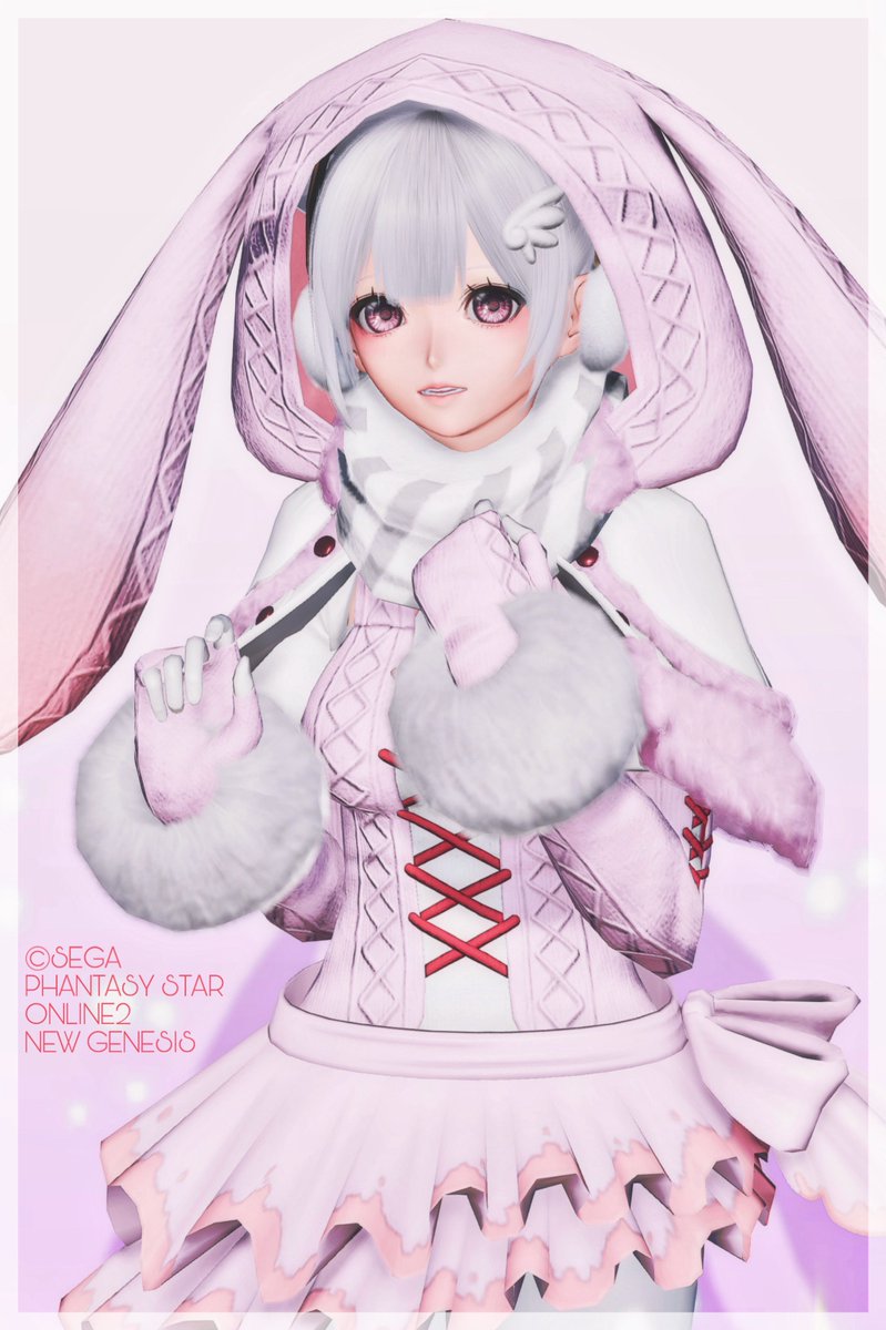 ZeroStarVanilla's tweet photo. 新しいうさぎ衣装はやっぱ着るしかないっしょ₍ᐢ⑅•ᴗ•⑅ᐢ₎
#PSO2NGS_SS
#メンテの日なのでssを貼る https://t.co/hqJPslCCLv