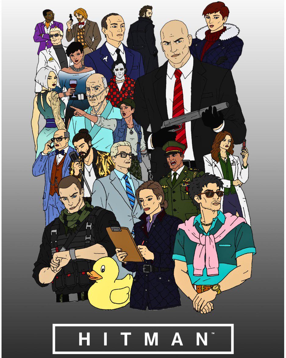 Hitman's tweet photo. This HITMAN (2016) inspired fanart from /u/Complex_Meeting9053 is seriously impressive. 🔥 https://t.co/YnB4VchckH