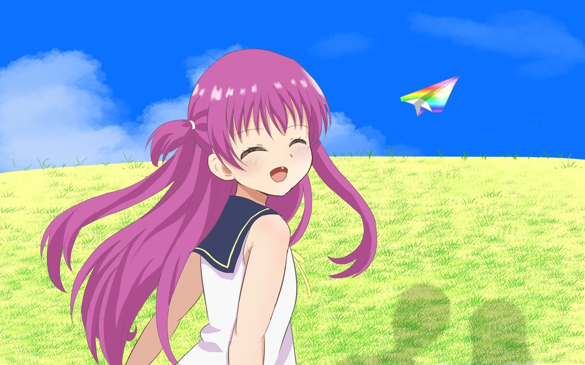 surume__hobby's tweet photo. うみちゃん、誕生日おめでとう！
サマポケ本編の後も家族3人で何度も楽しい夏を過ごしてね。
#加藤うみ生誕祭 https://t.co/erQkm9fXZe