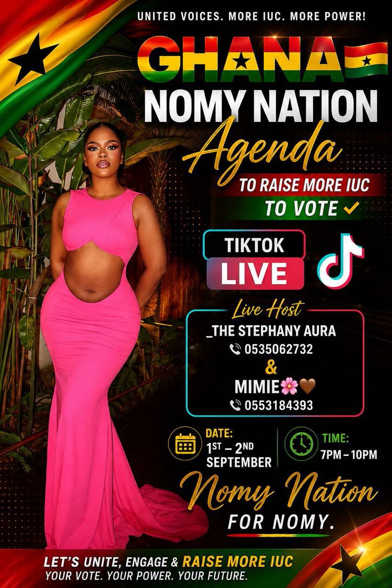 serwaah_koto's tweet photo. Ghana nomy nators mo ay3 ready anaa ??

Pls be there to support #bbnaija https://t.co/GhtzF2KBeD