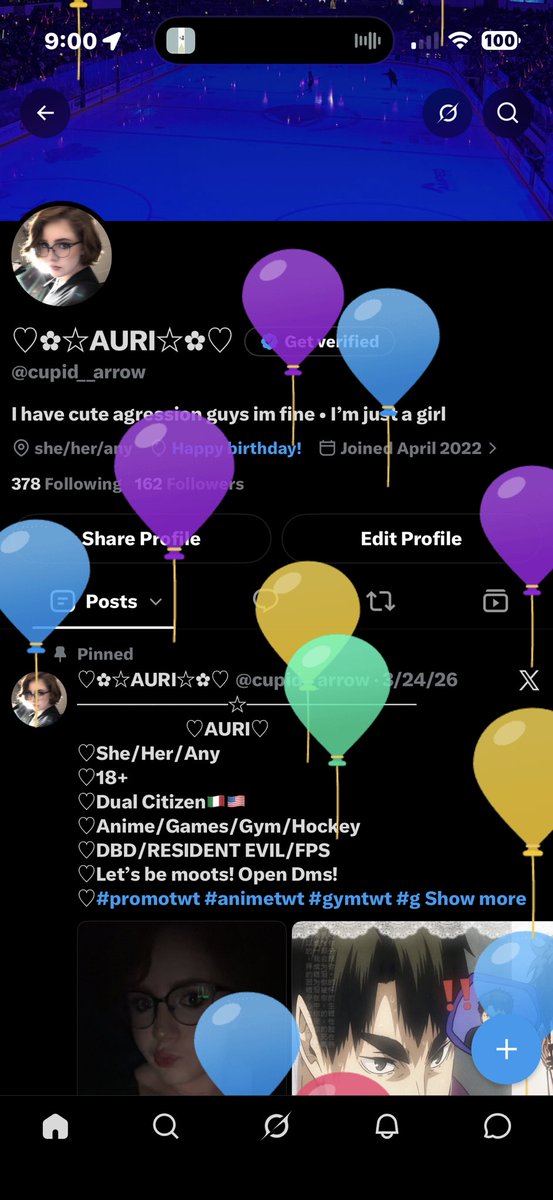 cupid__arrow's tweet photo. Uhm hey guys im [redacted] years old now https://t.co/euPmGGicvc