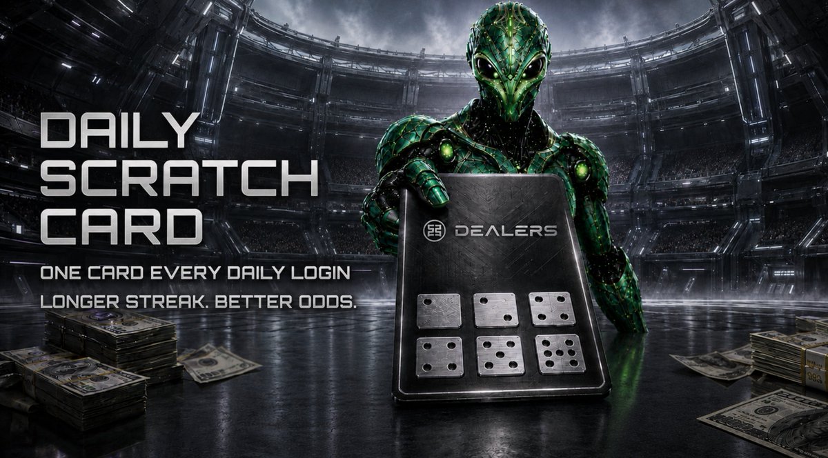 DealersDrops's tweet photo. Don't forget to claim your scratch card, everyday.

Win up to $100, everyday.

No deposit required - https://t.co/hTDNOTamLZ https://t.co/CLqjiodYF7