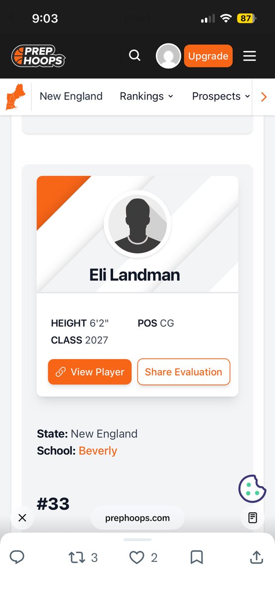 BeverlyHoops's tweet photo. Eli is one of the best players in the State and if you don’t know you will soon! @EliLandman https://t.co/RuVY4b6xTZ