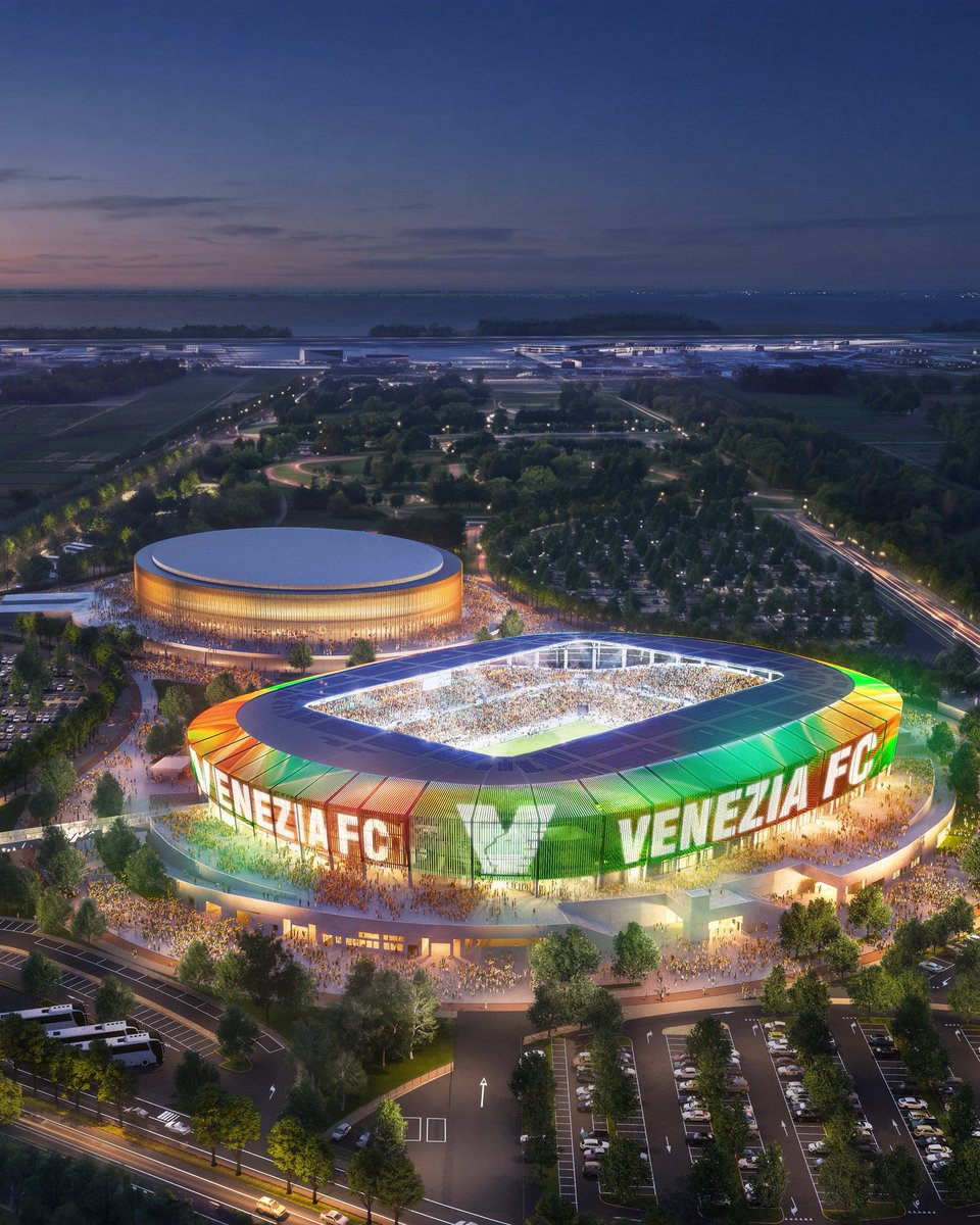 VeneziaFC_IT's tweet photo. Il nostro futuro, prende forma.

18.500 posti progettati per vivere il calcio come mai prima d'ora. Una nuova casa per lo sport, l'intrattenimento e la città, pensata per vivere oltre il matchday.

Registrati per scoprire di più su https://t.co/OZSS5d2XbN https://t.co/SlGowUKJxo