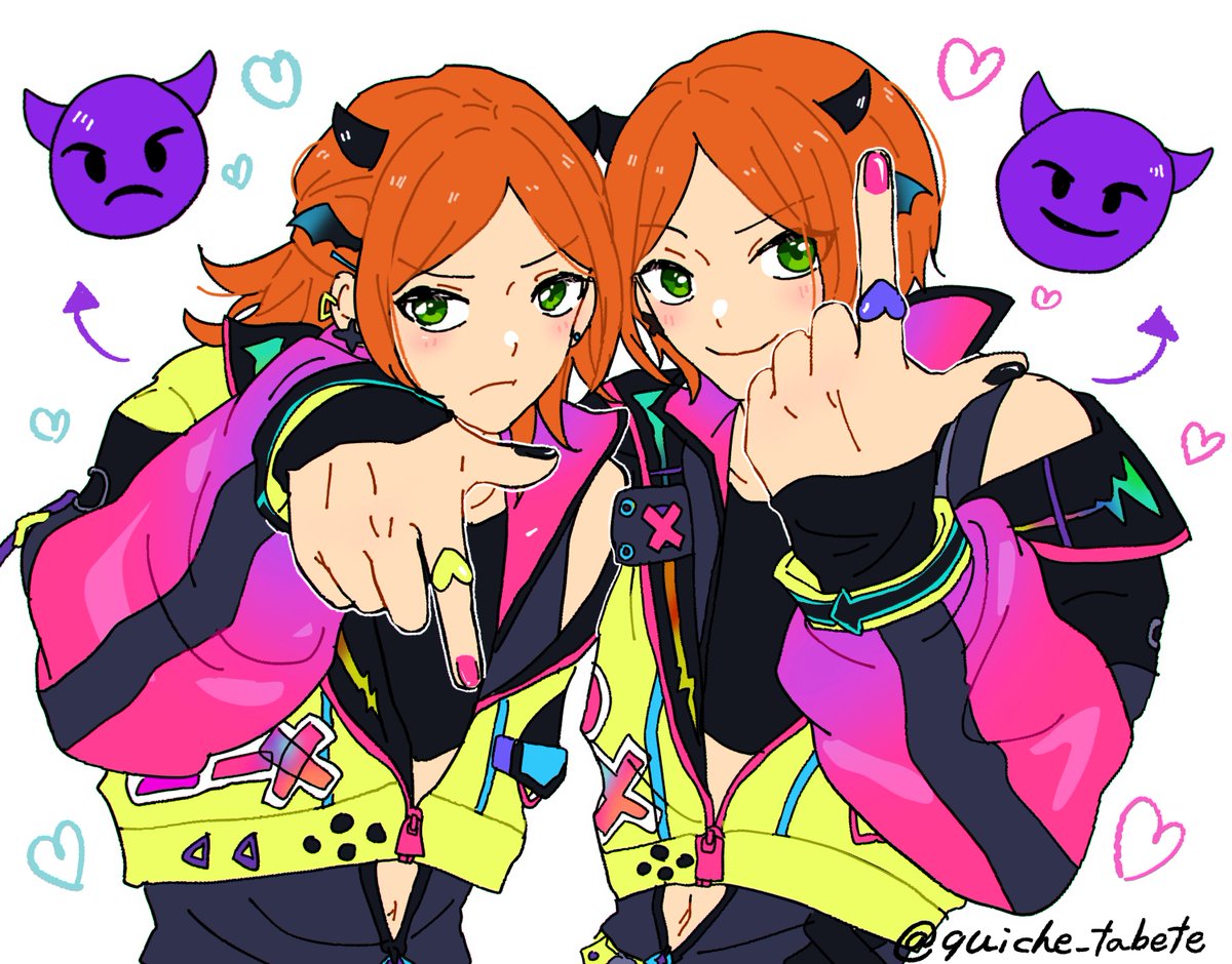 quiche_tabete's tweet photo. 絵文字がso cute🩷🩵👿😈🩵🩷 https://t.co/FS3MufuMow