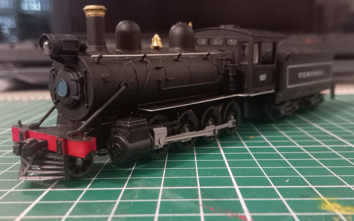 Fredstrains4's tweet photo. Here's a really nice model of a Brazilian 2-8-0 by Frateschi brand. It was send to me as a really awesome gift by @Of_Rawietsch!

Mando uma grande saudação e um abraço ao Brasil!🚂 🇧🇷 https://t.co/iwnVcCHFy9