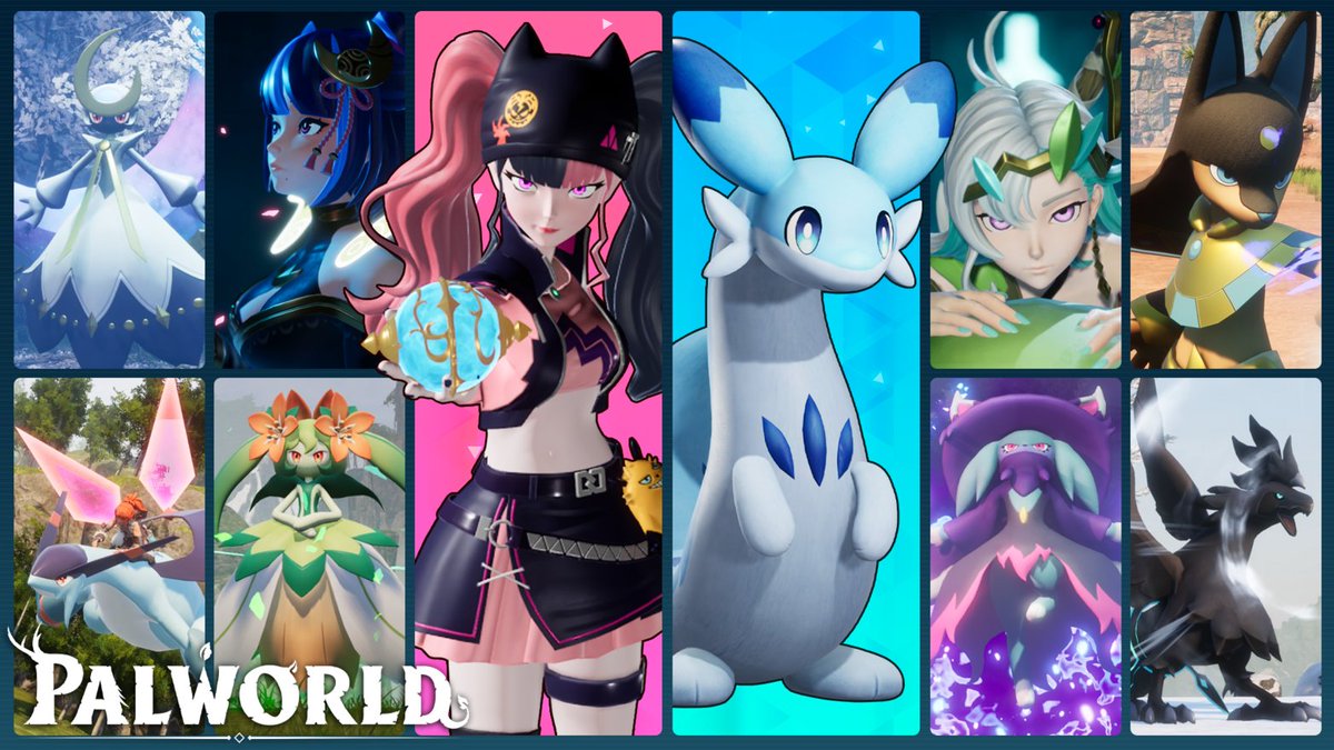 Palworld_EN's tweet photo. The Palworld Global Popularity Poll 2026 is NOW LIVE! 🗳️

It’s time to show your favorite Pals to the world!
Vote from over 280+ Pals including all new additions from the v1.0 release, plus your favorite in-game characters!

Cast your vote here▼ https://t.co/TkVFxPJeIL