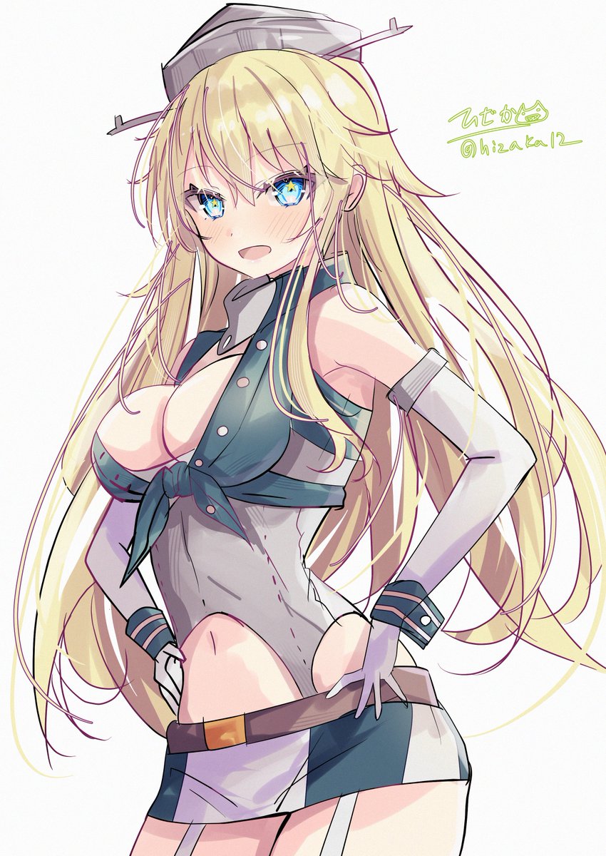 hizaka12's tweet photo. アイオワ
#艦これ版深夜の真剣お絵描き60分一本勝負
#艦これ版真剣お絵描き60分一本勝負_20260827 https://t.co/h2a5eMWZPt