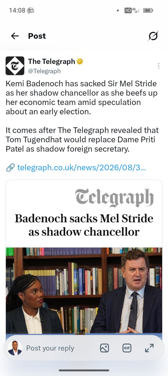 derekthomas508's tweet photo. Daily Telegraph https://t.co/kgo9P1LJL1
