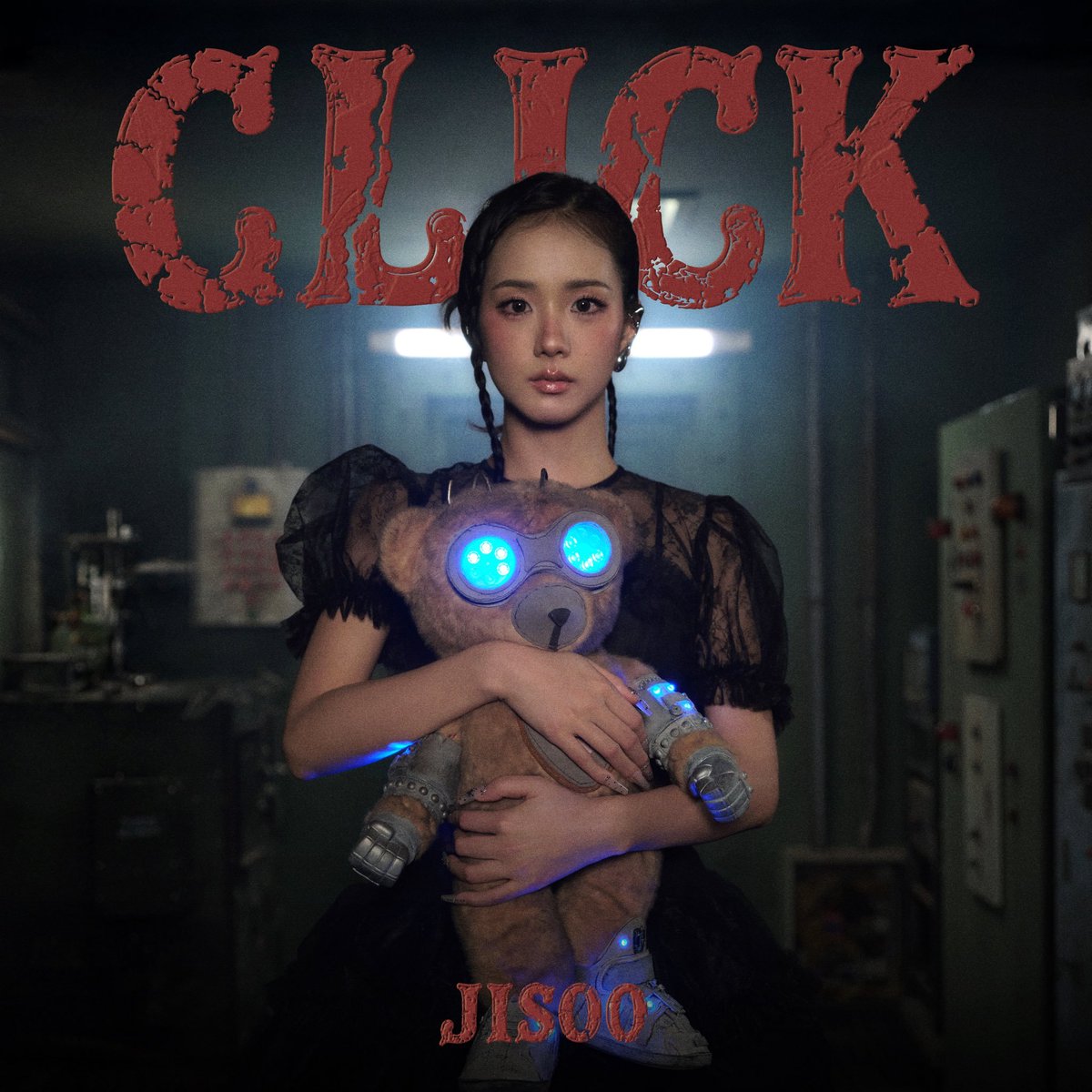 WarnerPromo's tweet photo. Jisoo. Click. Friday. ❤️🧸 https://t.co/Scb6ovLlio
