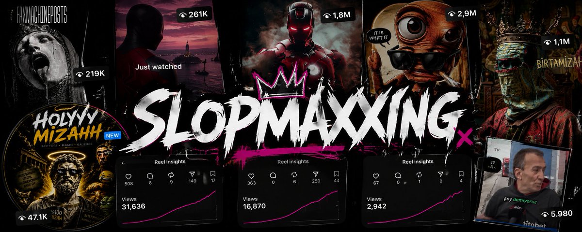 Batılı Anlamda İlk Slopmaxxxing Denemesi