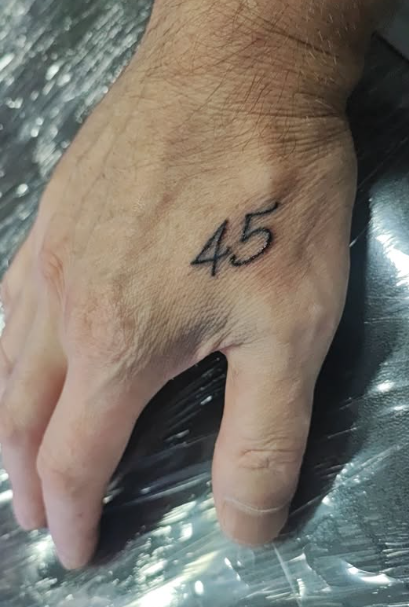 memes's tweet photo. Had a new tattoo today. It's my favourite number. That is all.
M54. Wasn't allowed to take a banana in with me. https://t.co/CngJDe0xWa