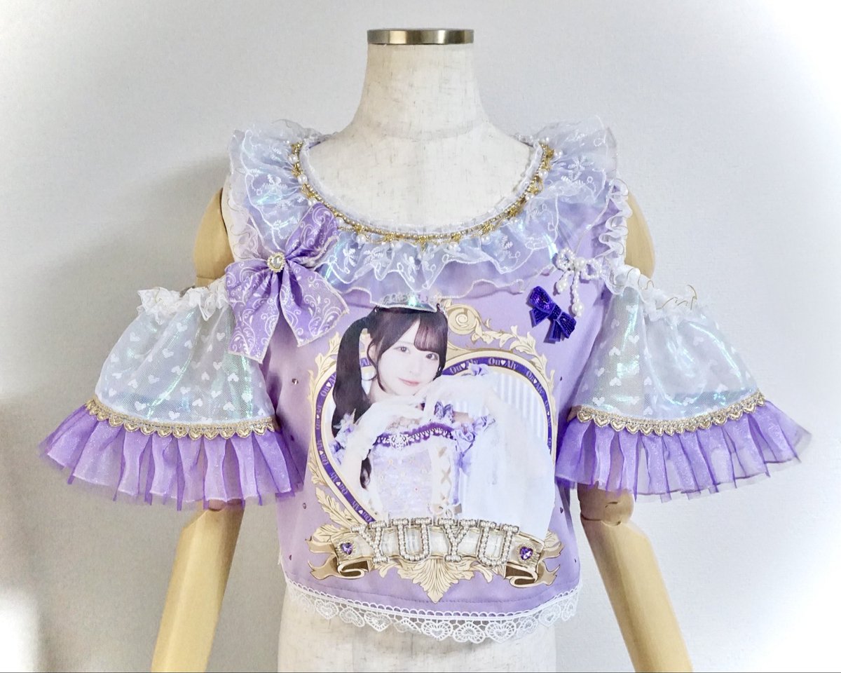 c_chaplet's tweet photo. 先日のプリンセス衣装に合わせたデザインです✨👗

プリントデザインの段階から一緒に考させてもらったり、とても楽しく制作させて頂きました！🙌

#qualy 
#キュアリー https://t.co/sDHuwJBBCM