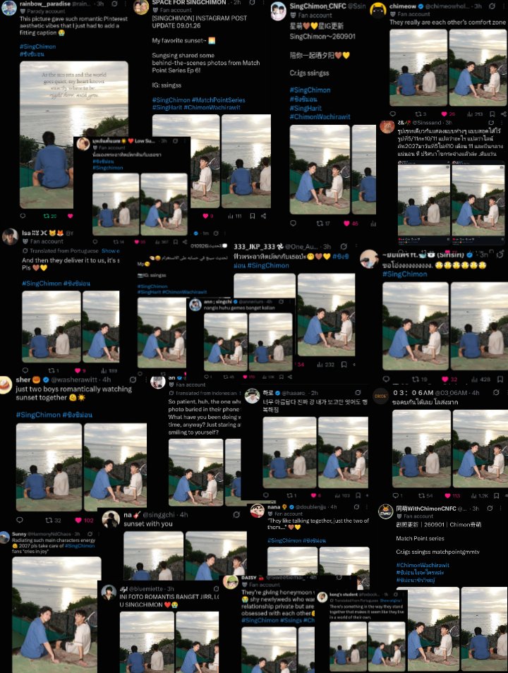 blxmiles's tweet photo. literally my newsfeed right now 😭🤏🏻

#singchimon https://t.co/7Aw3RwIBgS