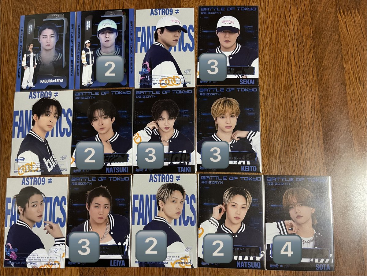 x95nm's tweet photo. BATTLE OF TOKYO RE:BIRTH BOT
Jr.EXILE THERAMPAGE FANTASTICS
フォトカード交換　

譲→写真のもの

求→川村壱馬　白背景>黒背景

　　八木勇征　シクレ>黒背景>白背景

郵送希望

#川村壱馬
#八木勇征
#BATTLEOFTOKYO https://t.co/0GCjONCKow