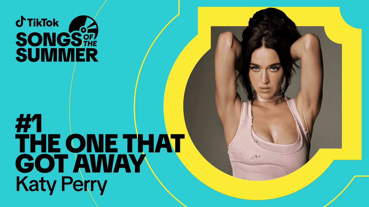 portalkatyperry's tweet photo. HITOU! A canção The One That Got Away foi eleita pelo TikTok como a “Música Do Verão” 2026, aparecendo em #1 no ranking Global e dos Estados Unidos. https://t.co/uSwye0661r