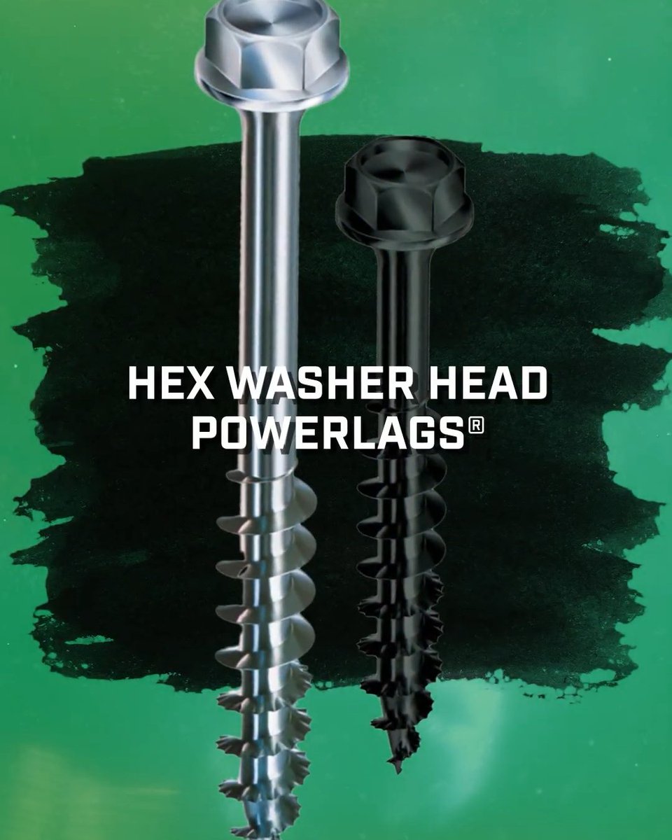 SPAX_USA's tweet photo. One name, several head styles, endless applications. Get to know our PowerLags® lineup — swipe to see which one's built for your next job. 🔩
#SPAX #SpaxCrew #PowerLags #Fasteners #Construction https://t.co/o6p9bRB5g6