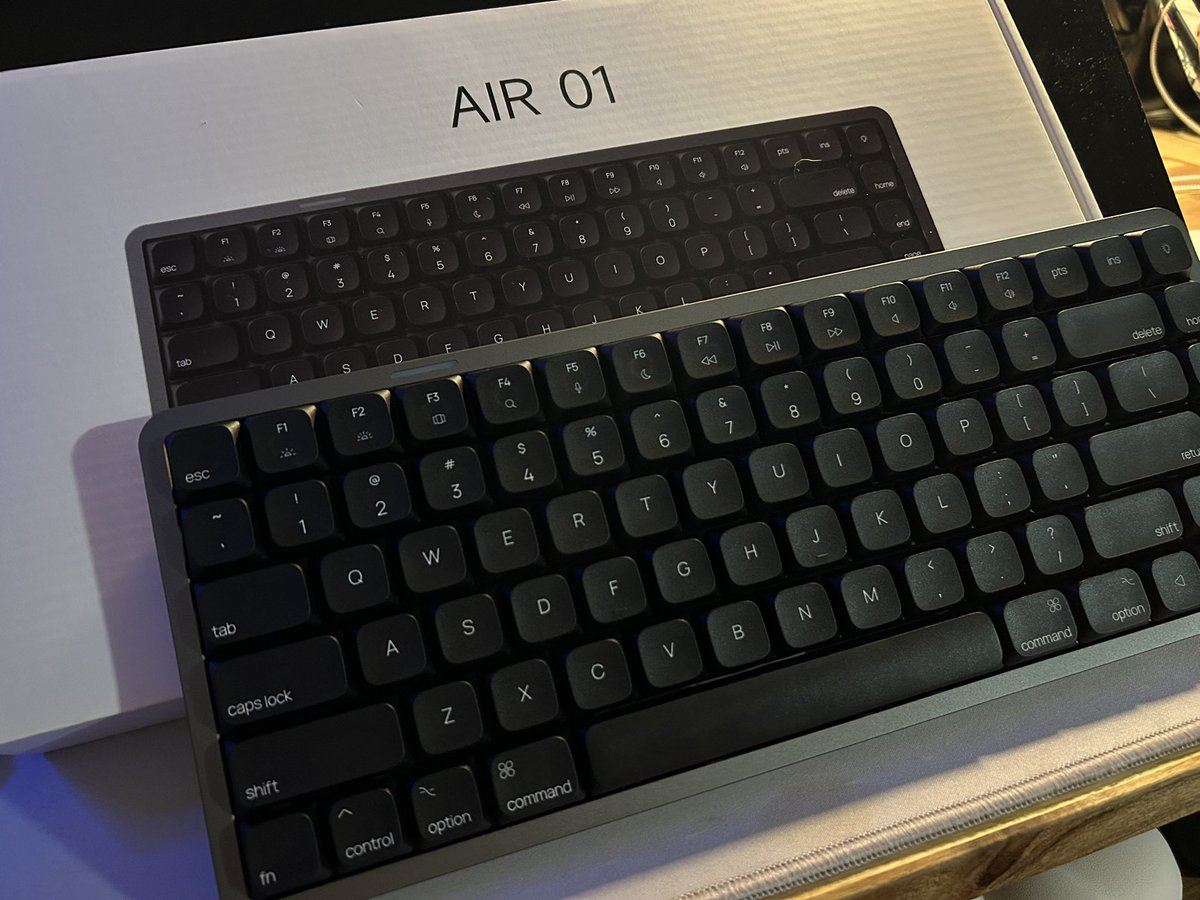 Yumeruz4's tweet photo. 激安キーボードから乗り換え🙇 https://t.co/4rvB3sLR8M