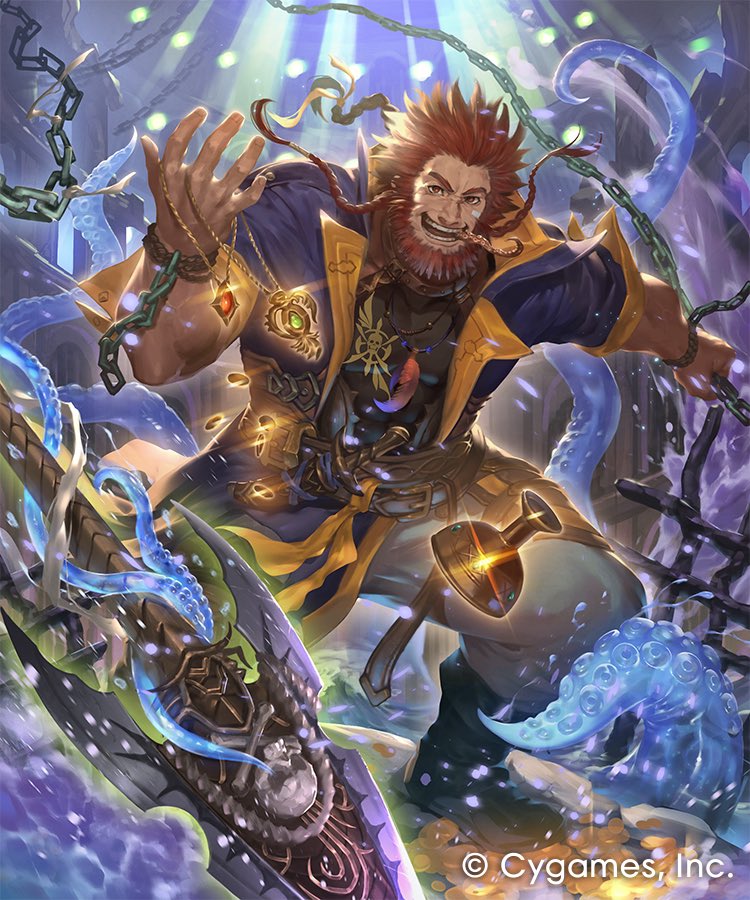 Even_key_order's tweet photo. Shadowverse: Worlds Beyondにて「波濤の副船長」を描かせていただききました。
#シャドバWB https://t.co/HXTxFeLbtS