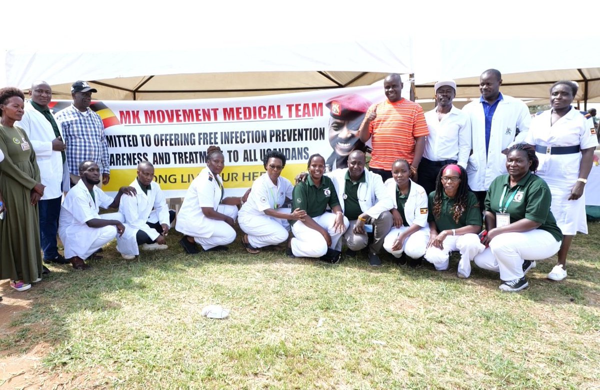DrGilbertTuhame's tweet photo. Dear residents of Wakiso District and surrounding areas, please come in overwhelming numbers and receive Free Medical Services from the PLU/MK Medical Team during this Baraza on 26th/09/2026.
@mkainerugaba 
@HonTwallafadil https://t.co/36gwtAygoJ