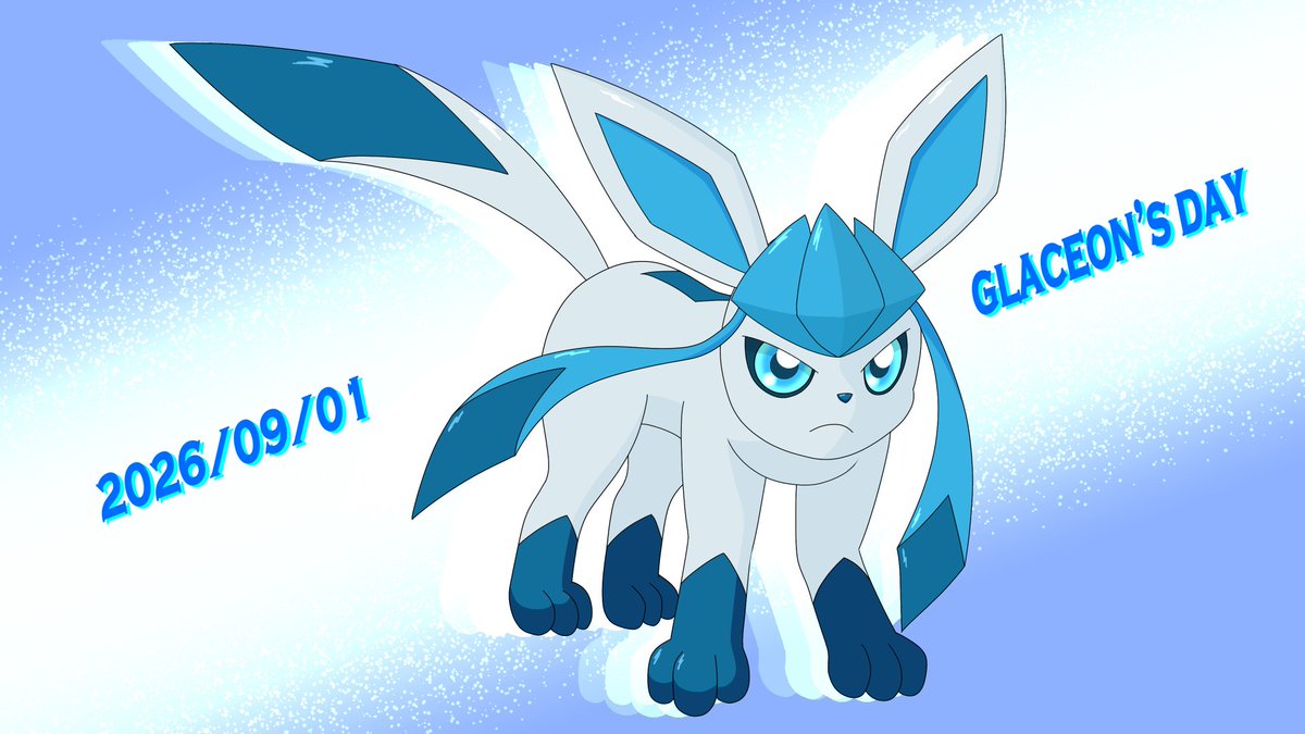 OnVapore's tweet photo. ＃グレイシアの日
❄𝙂𝙇𝘼𝘾𝙀𝙊𝙉’𝙎　𝘿𝘼𝙔 　𝟮𝟬𝟮𝟲❄ https://t.co/AiVuPiLu3P