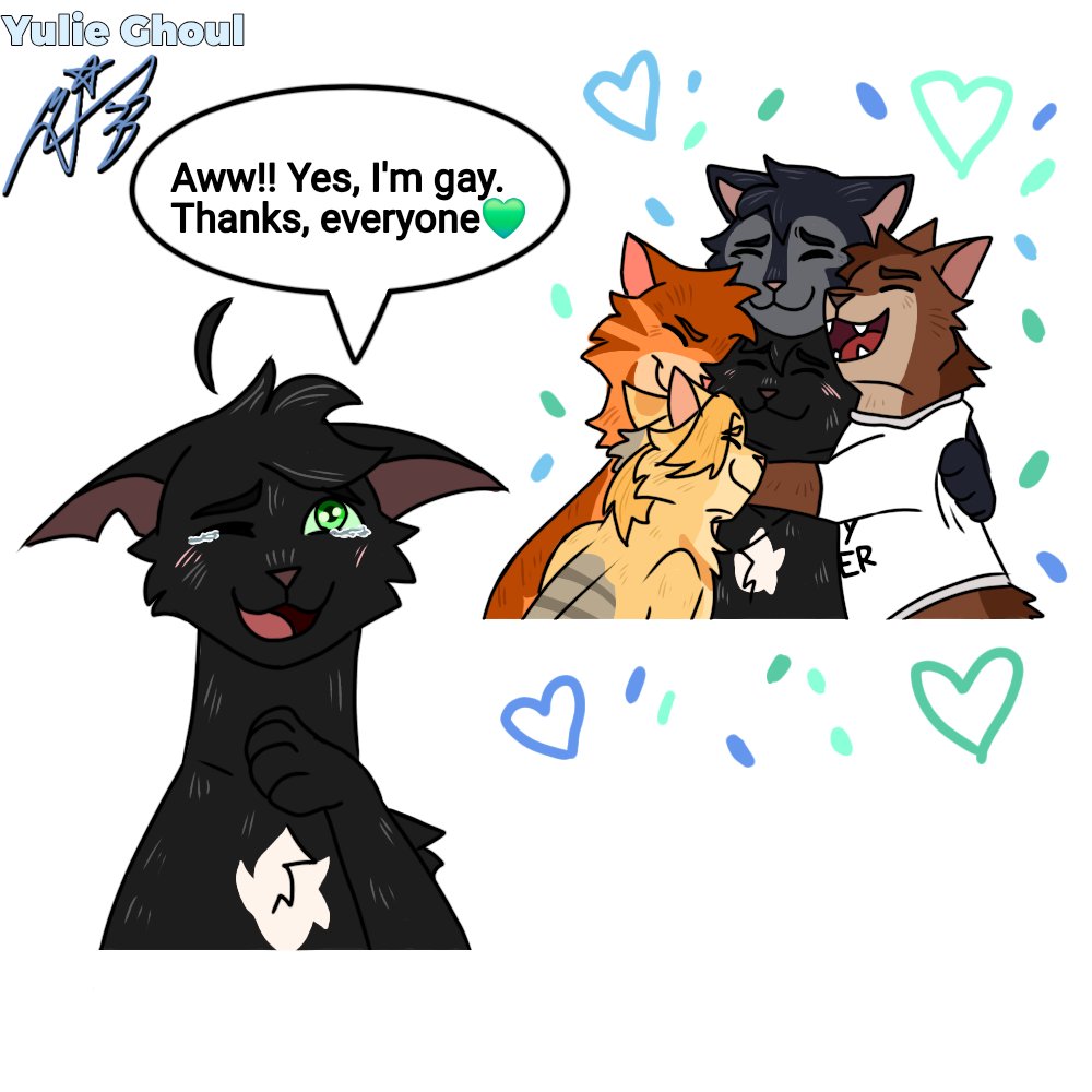 YulieGhoul's tweet photo. continuation of Ravenpaw's confession (now a "double" confession)
#warriorcats #wc https://t.co/p1IzikRF1u