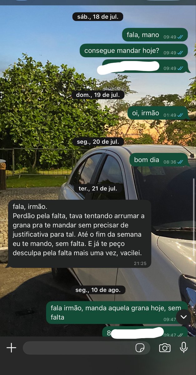 Gabrieulira's tweet photo. Nao é dinheiro que acaba com amizade não. É falta de consideração. https://t.co/1YFSFD1SPn