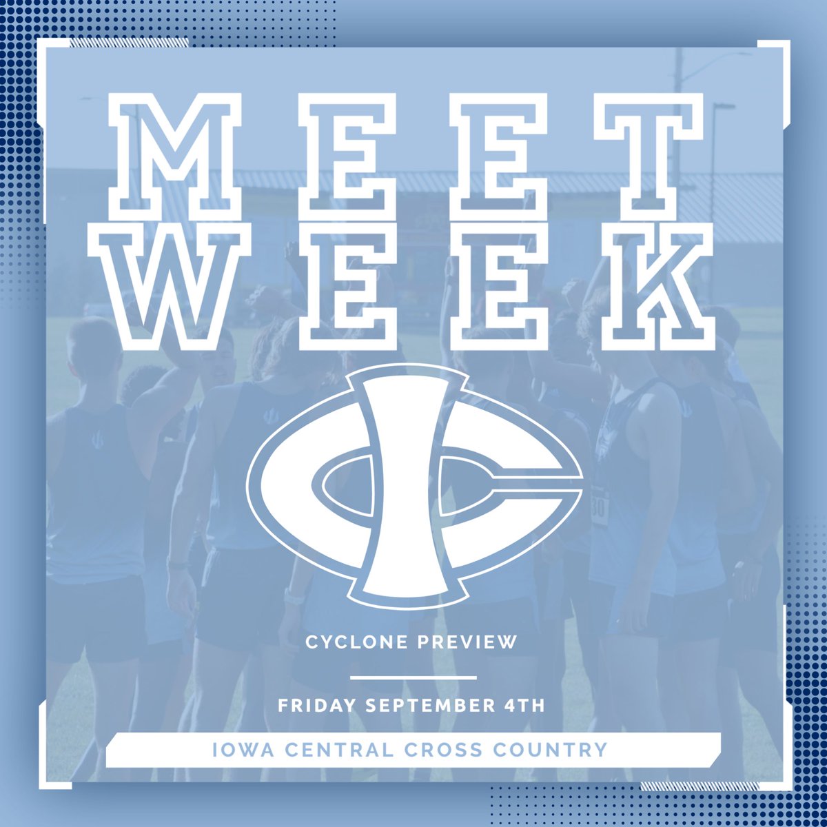 IC_XCTF's tweet photo. The wait is (almost) over!!! Season opener this Friday at @cyclonetrackxc !!! https://t.co/0FC23JEMBD