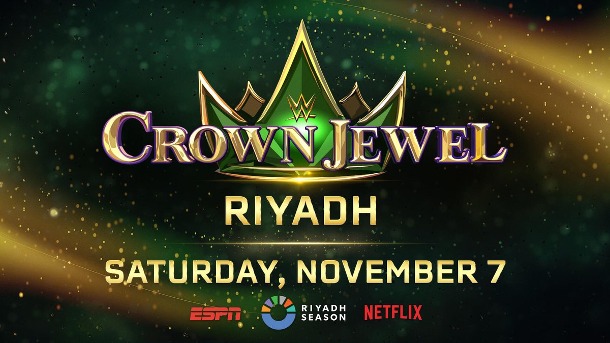 WrestleFeatures's tweet photo. WWE has confirmed that Champion vs. Champion will return for Crown Jewel.

Roman Reigns vs. CM Punk &amp; Chelsea Green vs. Liv Morgan will be the two matches as things stand. https://t.co/thD8SVXFXM