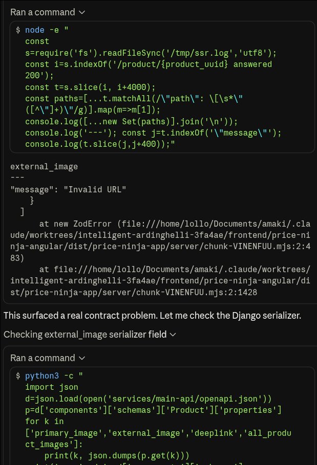 bombatomica_64's tweet photo. Anyone knows why opus runs the language it's working on instead of just sed or similar? https://t.co/MBEzTwhU1N