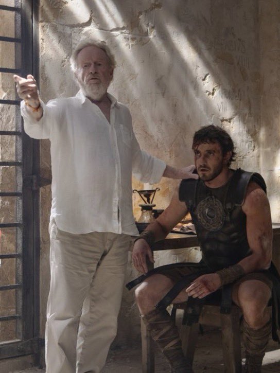 HollywoodHandle's tweet photo. Ridley Scott was reportedly unhappy with Paul Mescal after ‘GLADIATOR 2’ and felt the actor wasn’t “masculine enough.”

(Via: https://t.co/JP0XplJbx5.) https://t.co/Ih2S2AGAio