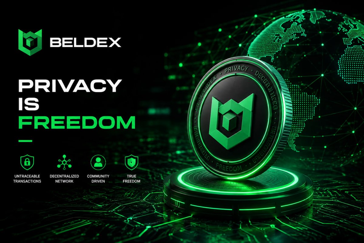 c_nine65's tweet photo. Privacy is not a feature. It’s a fundamental right. 🔐

Beldex empowers users with private transactions, decentralized infrastructure, and true financial freedom.

Your data. Your coins. Your rules.

@BeldexCoin
#Beldex #PrivacyCoin #Web3‌‌ https://t.co/nrg828c6cg