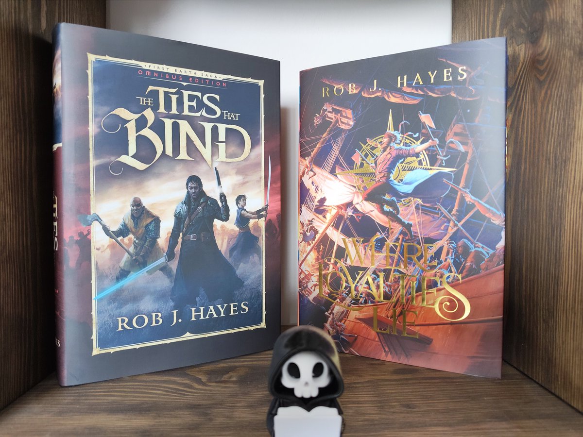 RoboftheHayes's tweet photo. With Where Loyalties Lie arriving on readers doorsteps even now and The Ties that Bind shipping out today... It's a good to time for fans of First Earth Saga. https://t.co/1qHAwC6EGH