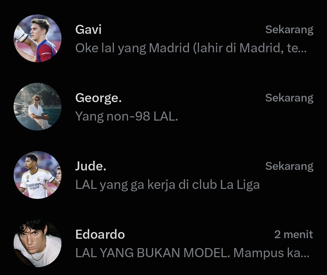 megancoast's tweet photo. #Hadah, yang lahir di Madrid terus team nya Madrid terus pendukungnya Madrid, Non-98L, ga kerja di club La Liga, bukan model, kurangin nyawanya okay? 😂 https://t.co/Mrk8TlkkDX