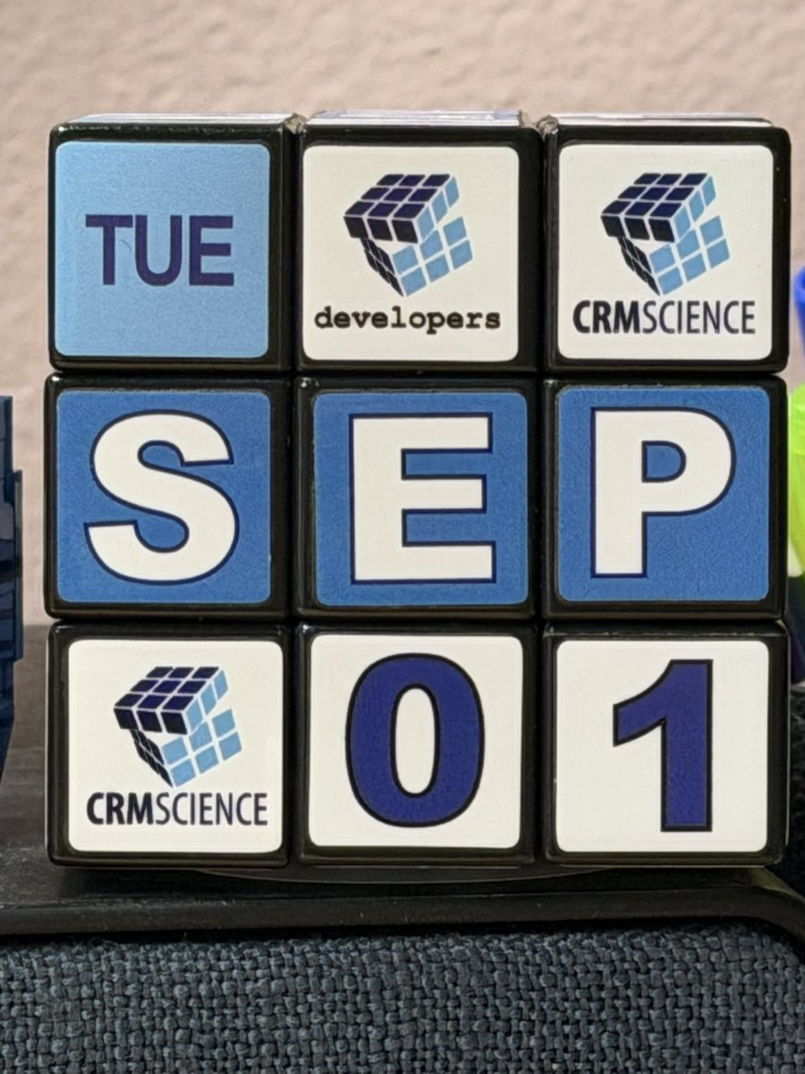 mikemartin__c's tweet photo. Happy September, #cubeforce https://t.co/IaAyVlSCoq
