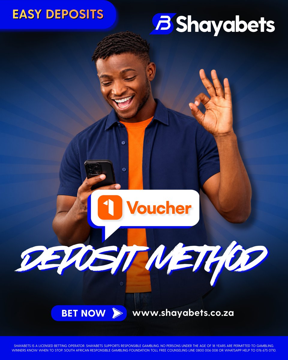 Shayabets's tweet photo. ⚽🎮 Top up your gaming wallet with @1Voucher_za this soccer season!

Buy your 1Voucher via their app, selected major banking apps, or participating stores.

It’s quick, easy and secure! 🙌🏽

Choose #1Voucher and BET with Shaya 👉🏽 https://t.co/wHBIUfSIEB

#ShayaBets #OnlineBetting https://t.co/12fEoDkO50