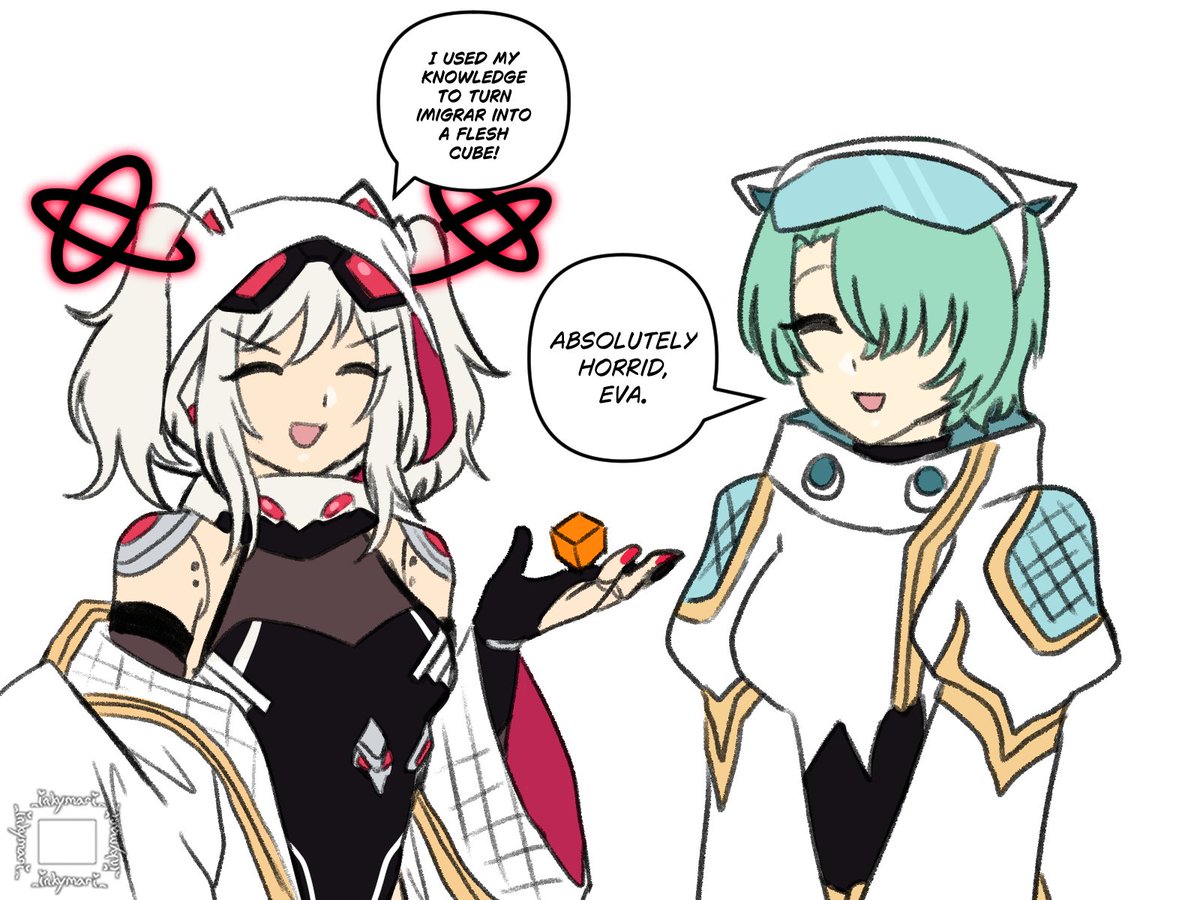 _inkymari_'s tweet photo. since Eva turned Imigrar into cornflakes, then she is pretty much capable of turning him into a flesh cube

#cfvanguard #cardfightvanguard #ヴァンガード https://t.co/CI7oXUgHAv