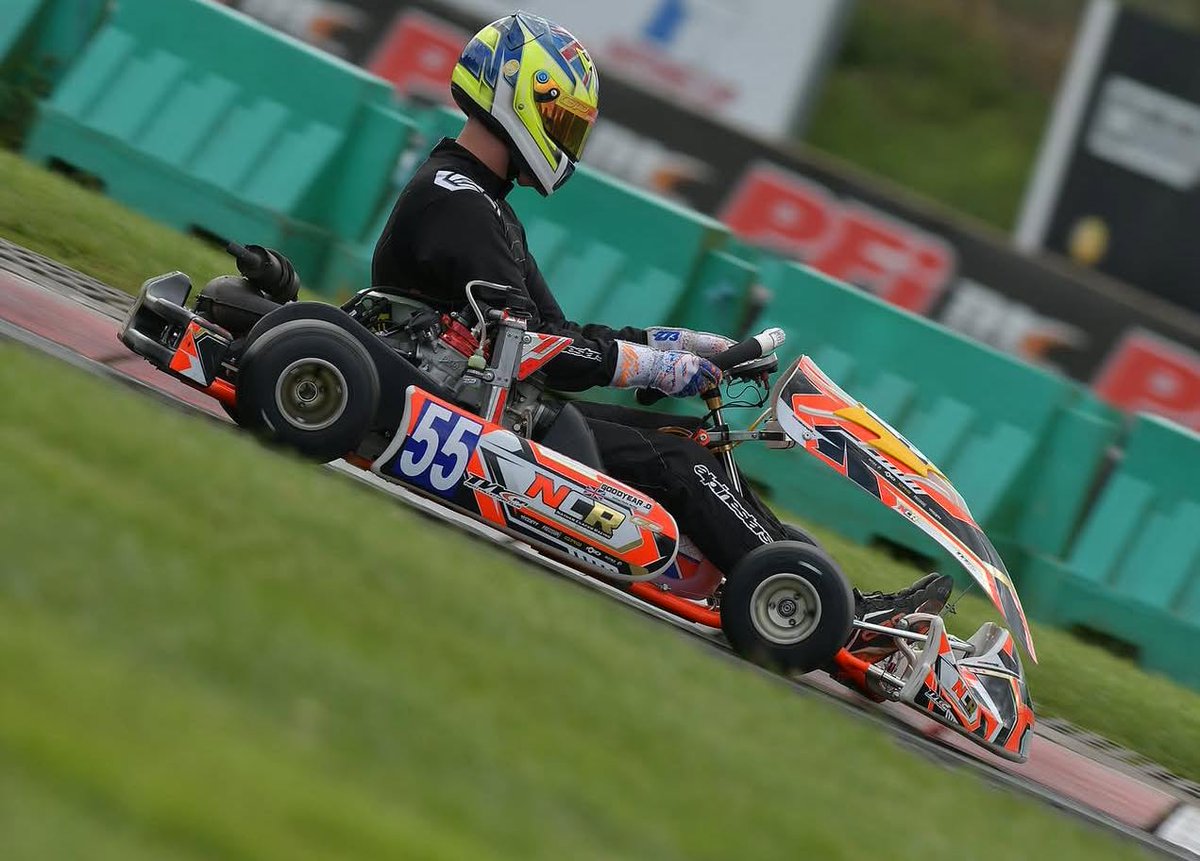 IraidaSchwer's tweet photo. MSA Kartmasters British Kart Grand Prix – Top 10 Finish! Our first Kartmasters as a team was an incredible weekend. Both drivers delivered outstanding performances against Europe’s best. George Holbrook fought from P34 to P16 in the Pre-Final, then https://t.co/cdl6tmwFje