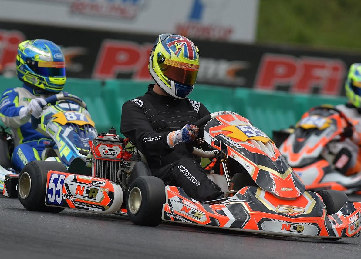 IraidaSchwer's tweet photo. MSA Kartmasters British Kart Grand Prix – Top 10 Finish! Our first Kartmasters as a team was an incredible weekend. Both drivers delivered outstanding performances against Europe’s best. George Holbrook fought from P34 to P16 in the Pre-Final, then https://t.co/cdl6tmwFje