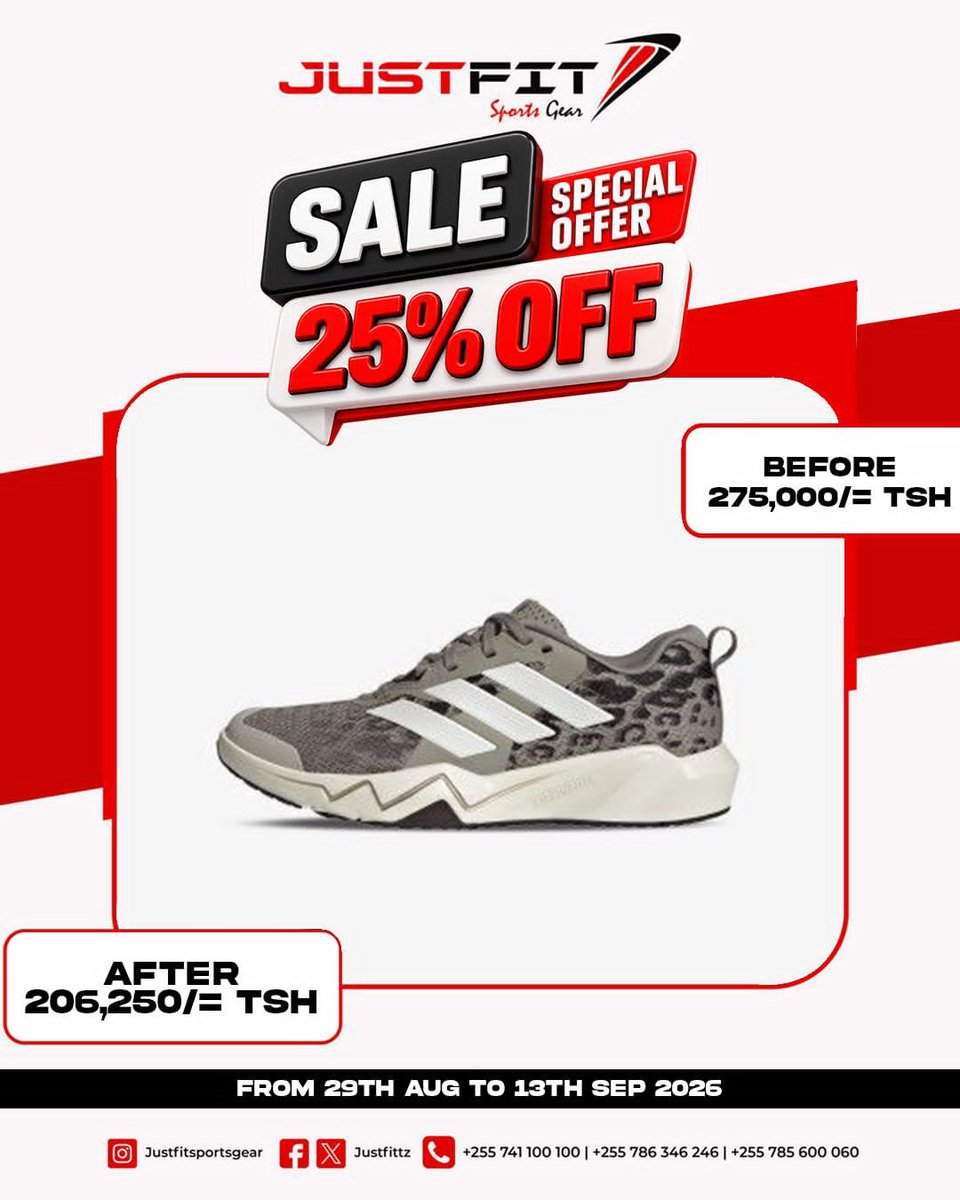 bajabiri's tweet photo. #VisitJustFit.
25% OFF. https://t.co/VQomV7shO5