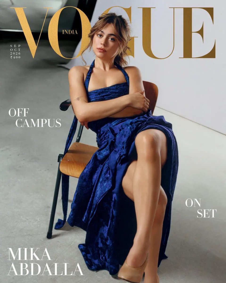 offcampusseries's tweet photo. Mika Abdalla for Vogue India 🤩 https://t.co/GaN5L5jsnx